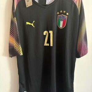 Puma Black Sports Jersey